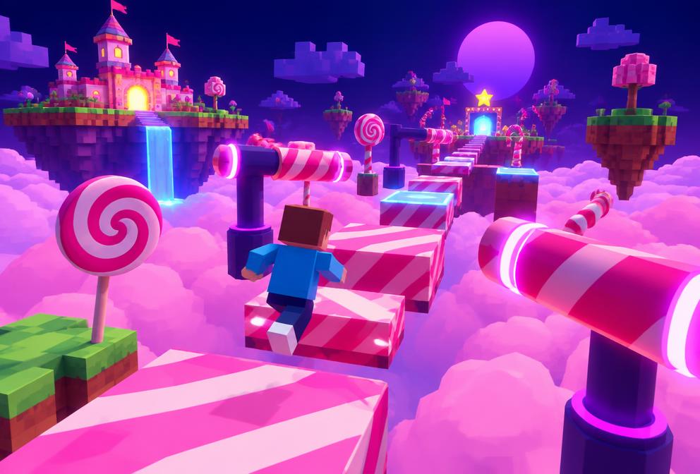 Candy Cloud Climb